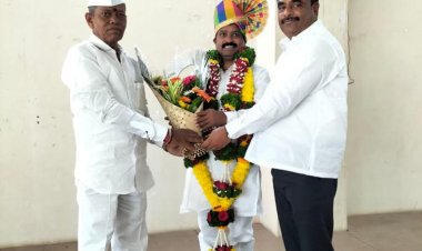 भैरवनाथ विविध कार्यकारी सेवा सोसायटी खराबवाडीच्या चेअरमन पदी तानाजी ज्ञानेश्वर खराबी यांची बिनविरोध निवड...!