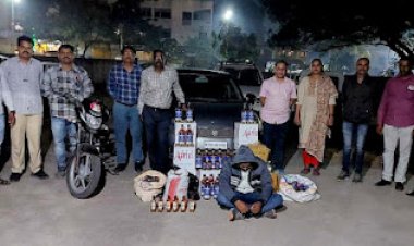 राज्य उत्पादन शुल्क विभागाची मोठी कामगिरी.! गोवा राज्य निर्मित विदेशी मद्याचा साठा जप्त...