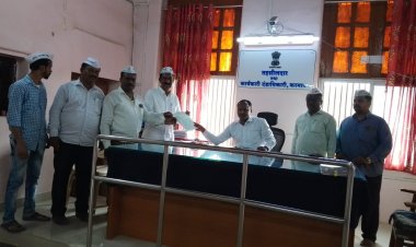 करमाळा.! आम आदमी पार्टीतर्फे जनतेच्या मागण्यासंदर्भात तहसीलदार यांच्यामार्फत मुख्यमंत्र्यांना निवेदन...