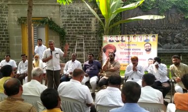 निलंगा येथे भाजपा युवा मोर्चातर्फे मतदार संघातील पत्रकारांचा सन्मान व सत्कार...