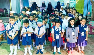 ऑर्बीट प्री. प्रायमरी इंग्रजी शाळेत फातिमा शेख यांची जयंती उत्साहात साजरी...