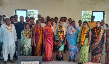 स्वातंत्र्याच्या 75 वर्षानंतर, प्रथमच दगडीविहीर गावाला मिळाले उपसरपंच पद...