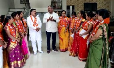 खेड तालुक्यातील महिलांचा बाळासाहेबांची शिवसेना पक्षात मोठ्या संख्येने प्रवेश....!