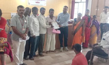 प्रहार जनशक्ती पक्ष्याचे शहर अध्यक्ष अजित कुलकर्णी यांच्यावरील खोटे गुन्हे मागे घ्या.! तालुका अध्यक्ष संजय पवळ यांचे तहसीलदारांना निवेदन