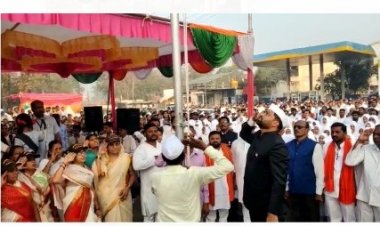 उमरखेड शहरात  74 वा प्रजासत्ताकदिन मोठ्या उत्साहात साजरा...