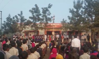 पालखेड बंधारा येथे प्रजासत्ताक दिन उत्सात साजरा...