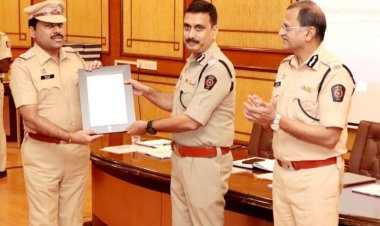 महाळुंगे एमआयडीसी पोलीस ठाण्याला पिंपरी चिंचवड आयुक्तालयाकडून उत्कृष्ट कामगिरी केल्या बद्दल प्रथम गुणांकण देऊन गौरव...!