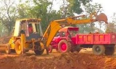 300 ब्रास'ची रॉयल्टी, मात्र उत्खनन केले 700 ब्रास पेक्षा अधिक.! महसूल प्रशासनाची कारवाई...