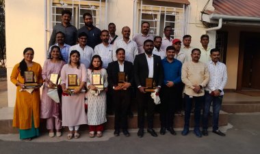 महाराष्ट्र राज्य मराठी पत्रकार संघ सलग्न खेड तालुका पत्रकार संघाच्या वतीने तालुक्यातील नावीन्यपूर्ण यश संपादन करणार्‍या गुणवंताचा गुणगौरव सोहळा संपन्न...!