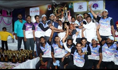 बंजारा प्रीमियर लीग क्रिकेट स्पर्धा उत्साहात संपन्न...