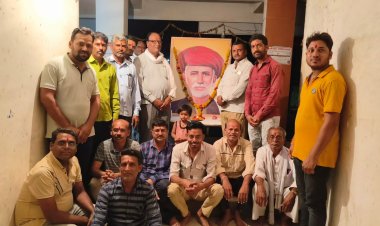 बुलढाणा जिल्ह्यातील संग्रामपूर येथे क्रांतीसुर्य महात्मा फुले यांची जयंती साजरी...