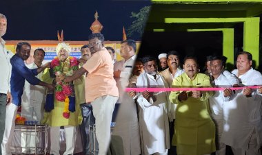 डोंग्रज येथे ६२ लक्ष रुपयांच्या निधीतून, आमदार बाबासाहेब पाटील यांच्या उपस्थितीत विविध विकासकामांचे भूमीपूजन व लोकार्पण...