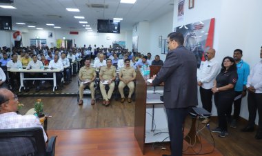 पिंपरी चिंचवड पोलीस आयुक्तालयाच्या माध्यमातून पोलीस प्रशासन व चाकण MIDC मधील कंपनी व्यवस्थापकांची बैठक...