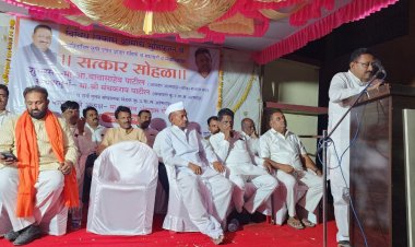 आमदार बाबासाहेब पाटील यांच्या निधीतून ३५ लक्ष रुपयांच्या विविध विकासकामांचा भूमिपूजन सोहळा...