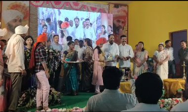 आमदार संभाजीराव पाटील निलंगेकर यांच्या हस्ते; गुणवंत विद्यार्थ्यांचा सत्कार, मार्गदर्शन शिबीर व वृक्षारोपण...