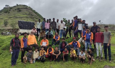 वनसंवर्धन दिनानिमित्त स्वराज्याची वृक्षारोपण मोहीम...