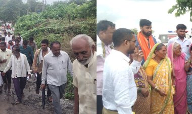 अतिवृष्टीबाधित आनंदनगर तांड्यावरील नागरिकांचे लवकरच पुनर्वसन होणार,  खा. हेमंत पाटील यांचे तहसीलदारांना प्रस्ताव सादर करण्याचा आदेश...