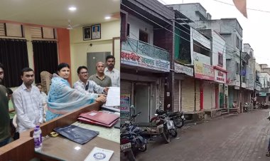 मणिपूर घटनेचा साक्री तालुक्यातून निषेध व्यक्त; साक्री व्यापारी संघटनेमार्फत कडेकोर बंद...