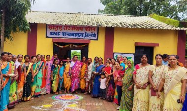 तील्लोळी येथे वाचनालयाचे मान्यवरांच्या हस्ते लोकार्पण संपन्न...