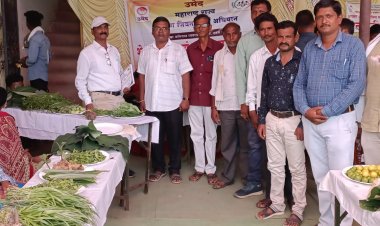 कृषी विभागाच्यावतीने रानभाजी महोत्सव सोहळा संपन्न....