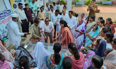 स्व. मारोती पा. काशिवार यांचे स्मृतीप्रित्यर्थ शवपेटी दान....