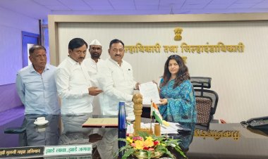 मध्य हंगाम विमा लागू करावा  -  आमदार बाबासाहेब पाटील यांची मागणी...