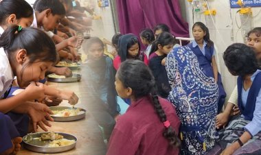 शिक्षकांचे दुर्लक्ष जिवावर बेतले.! आदिवासी आश्रमशाळेतील ३७ विद्यार्थ्यांना जेवणातून विषबाधा, काहींची प्रकृती गंभीर...