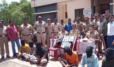 बँकेच्या पिग्मी एजंटला लुटणारे सहा दरडोखोर, अवघ्या 15 तासातच पोलिसांच्या ताब्यात...