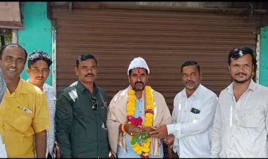 रमेश लांबोटे यांची ढोबळेवाडी - माचरटवाडी गावच्या तंटामुक्ती अध्यक्षपदी निवड...