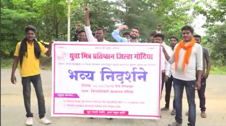 बेरोजगार युवकांनी काढला शासनाविरोधात मोर्चा.! बेरोजगारांना माशिक भत्ता देण्याची मागणी...
