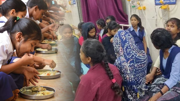 शिक्षकांचे दुर्लक्ष जिवावर बेतले.! आदिवासी आश्रमशाळेतील ३७ विद्यार्थ्यांना जेवणातून विषबाधा, काहींची प्रकृती गंभीर...