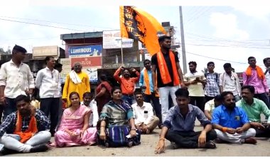 जालना जिल्ह्यातील लाठीचार्ज घटनेचा; उमरखेड येथे रस्ता रोको आंदोलन करुन निषेध...