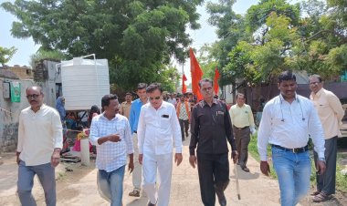 जालना येथील घटनेचा निषेध.! शेंबाळपिंपरी येथे सकल मराठा समाजाकडून कडकडीत बंद...