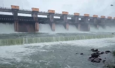 पालखेड धरणाच्या पाणी साठ्यात वाढ.! विसर्ग सुरू झाल्याने, धरण क्षेत्रातील नागरिकांना सावधानतेचा  इशारा...