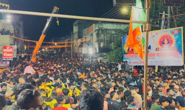 अहमदपूरात भारतीय जनता पार्टी आयोजित; भव्य दही हंडी स्पर्धा मोठ्या उत्साहात संपन्न...