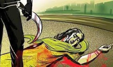 धक्कादायक घटना.! अनैतिक संबंध असल्याचा संशय आणि पत्नीची गळा चिरून निर्घृण हत्या...