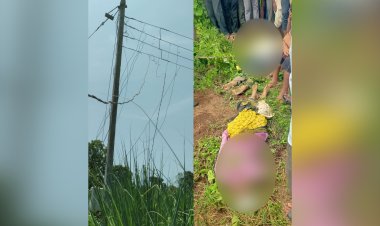 विद्युत विभागाच्या हलगर्जीपणामुळे शेतकरी पती-पत्नी मृत्यू तर एक महिला जखमी