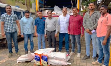 दिंडोरी येथे एलसीबीची मोठी कारवाई; १५०० किलो मावा जप्त...