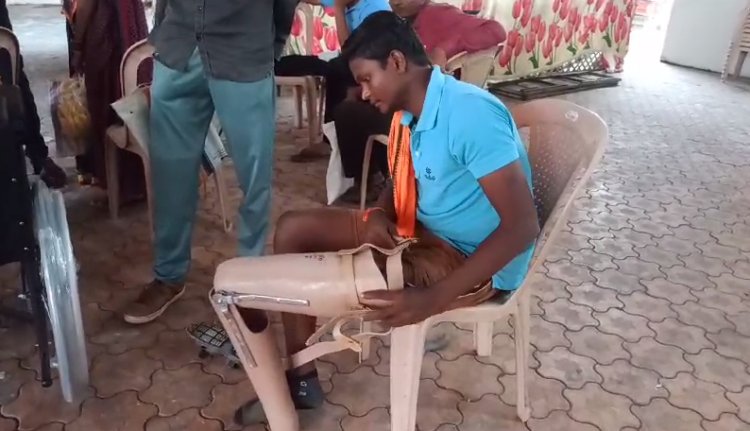 संस्कृती संवर्धक मंडळ यांच्या सहयोगाने;  दिव्यांगांना सन्मानाची वागणूक देणे हीच खरी मदत...