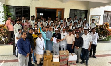 हिंगोली लोकसभेचे भावी खासदार डॉ. अंकुश देवसरकर यांनी केली, नांदेड येथील शासकीय रुग्णालयाला मदत...