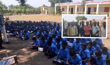 गुरुजी नेहमीच प्रतिनियुक्तीवर असल्याने विद्यार्थ्यांचे वाटोळे?  तर शाळेला कुलूप ठोकण्याचा पालकांचा इशारा...