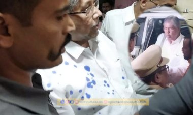 दादांना प्रत्येक जिल्ह्यात विरोधच; आधी पुणे आता सोलापूर.! मंत्री चंद्रकांत पाटलांवर पुन्हा झाली शाईफेक, भीम आर्मीचा कार्यकर्ता ताब्यात...