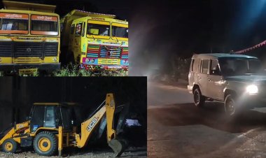 बावनथडी नदी पात्रातील चचांदमारा वाळू घाटावर तुमसर उपविभागीय अधिकाऱ्यांची करवाई...