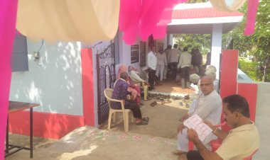 जेवणाळा येथे मोफत आरोग्य शिबीर संपन्न...