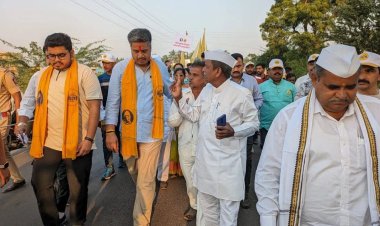 युवा संघर्ष यात्रेच्या निमित्ताने आमदार रोहित पवार व रोहित पाटील हिंगोली जिल्ह्यातील अनेक ठिकाणी येणार...