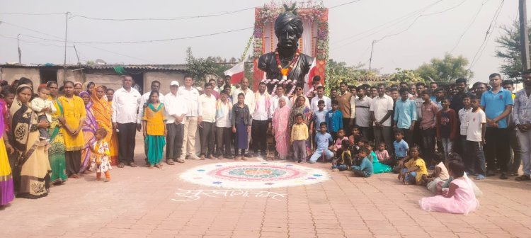 खडक सुकेणे येथे आद्य क्रांतिवीर राघोजी भांगरे जयंती उत्साह...