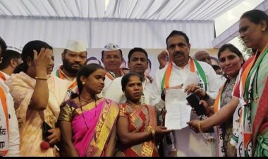 अवैध धंदे बंद करण्यासाठी महिलांचे प्रदेशाध्यक्ष पाटील यांना निवेदन, आंदोलनाचा इशारा...