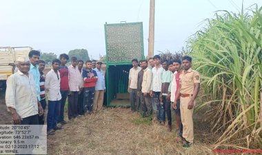 निळवंडीत बिबट्याच्या हल्ल्यात शेळी ठार.! शेतकऱ्यांमध्ये भीतीचे वातावरण...