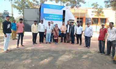 पालखेड बंधारा येथे मतदान जनजागृती मोहीम...