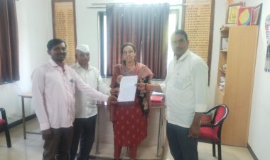 शिक्षकांची भरती करण्याची मागणी...